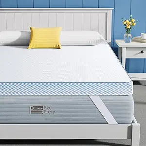 BedStory Firm to Extra Firm Mattress Topper for Queen Size Sleepers