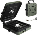 ALBOMI Portable 2 Burner Camping Stove - 17200 BTU Power