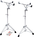 Griffin Tall Snare Drum Stands 2 Pack (Extended XHeight Edition)