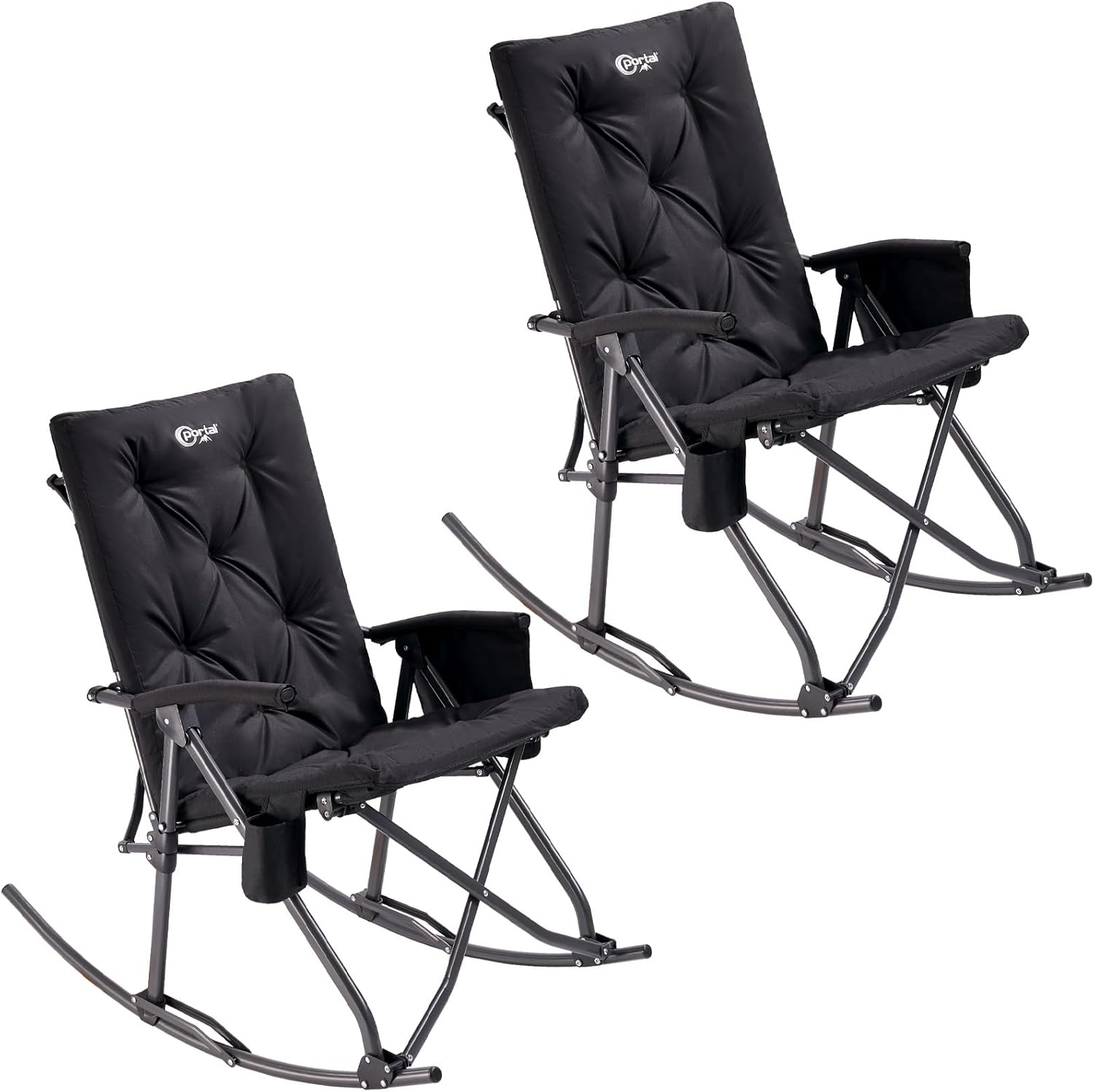 PORTAL Folding Rocking Chair for Indoor & Outdoor Relaxation
