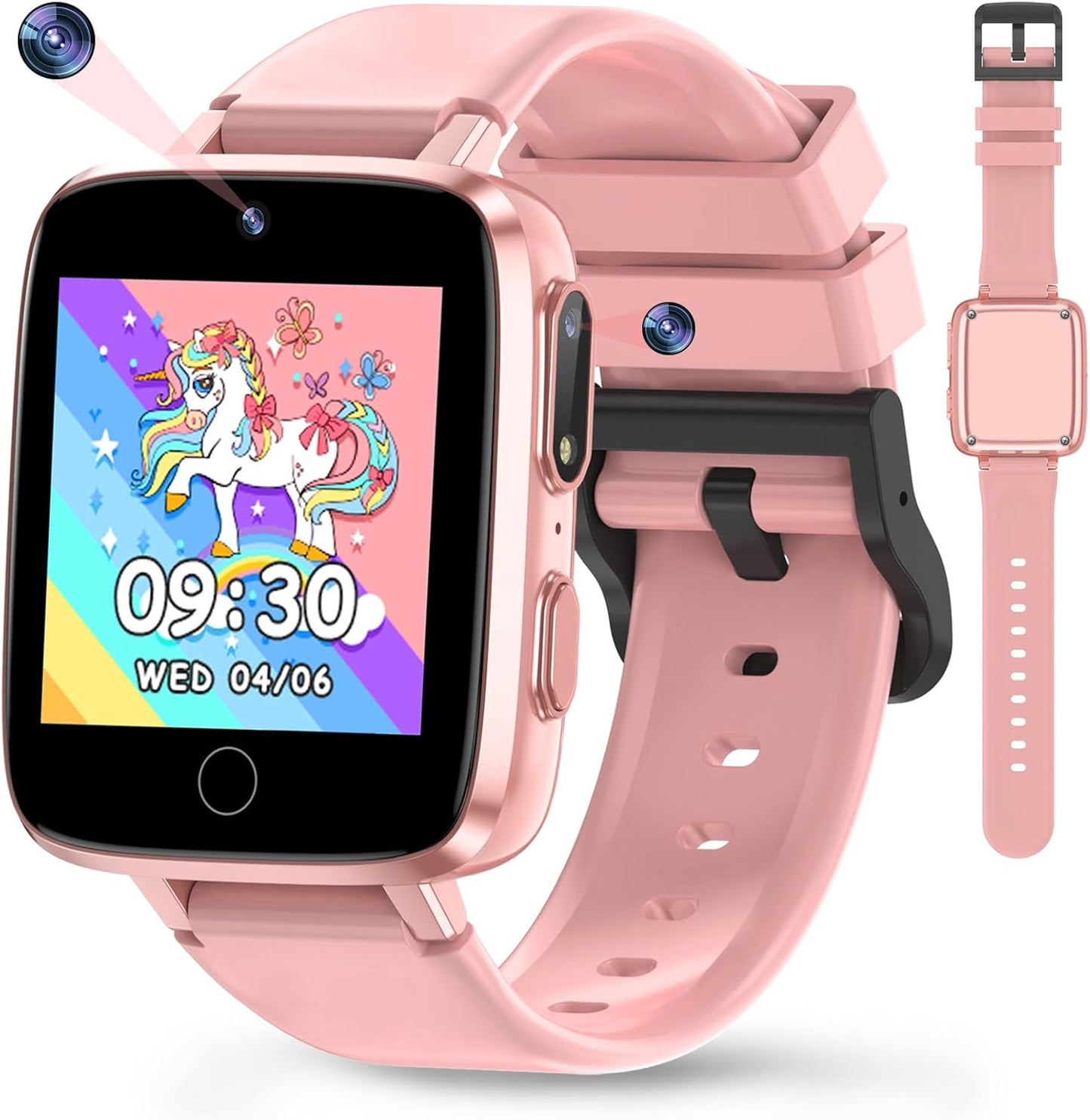 Kids Smart Watch for Girls Boys Ages 4-12 with HD Touchscreen