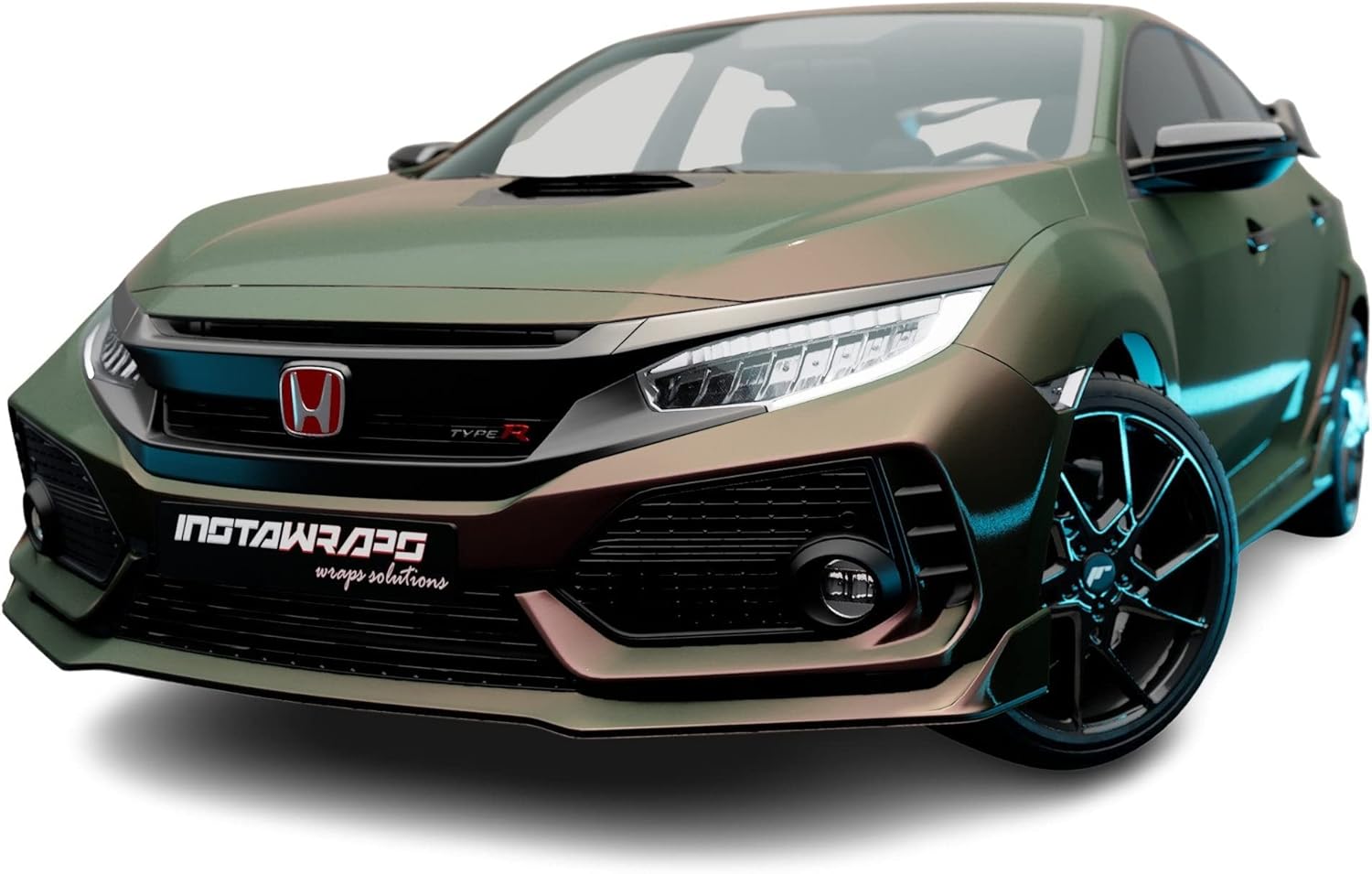 Avery-Dennison Car Wrap Roll SW900 Colorflow Satin Urban Jungle