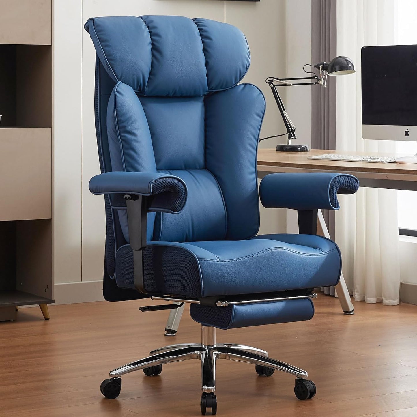 Ergonomic Office Chair with Foot Rest for Big and Tall Users