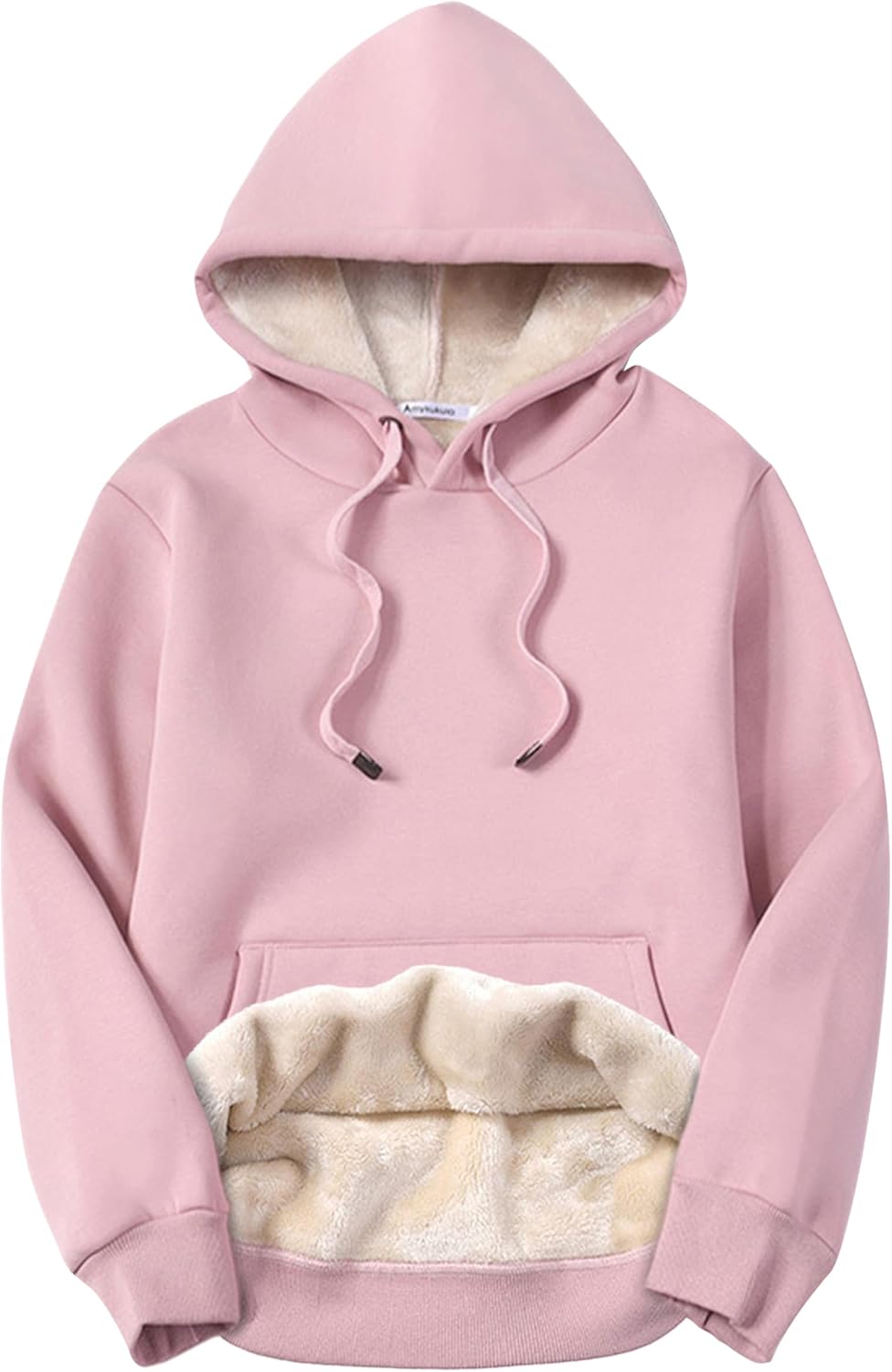 Yeokou Women's Winter Hoodies Pullover Sherpa Fleece Sweatshirt