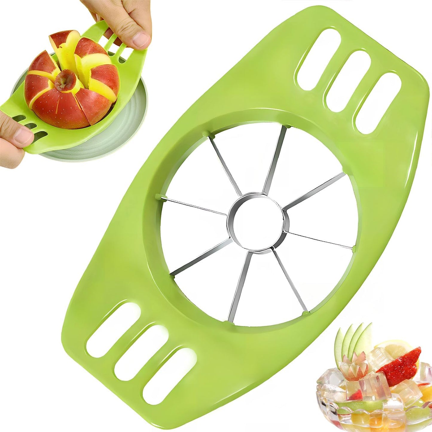 Effortlessly Slice Apples with 3.5 Stainless Steel Corer!