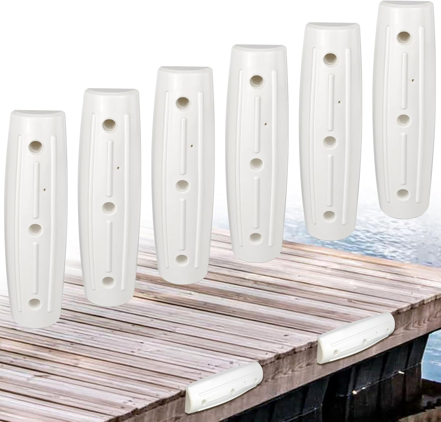 Dock Fender Bumpers for Boats - Soft UV-Resistant Protection