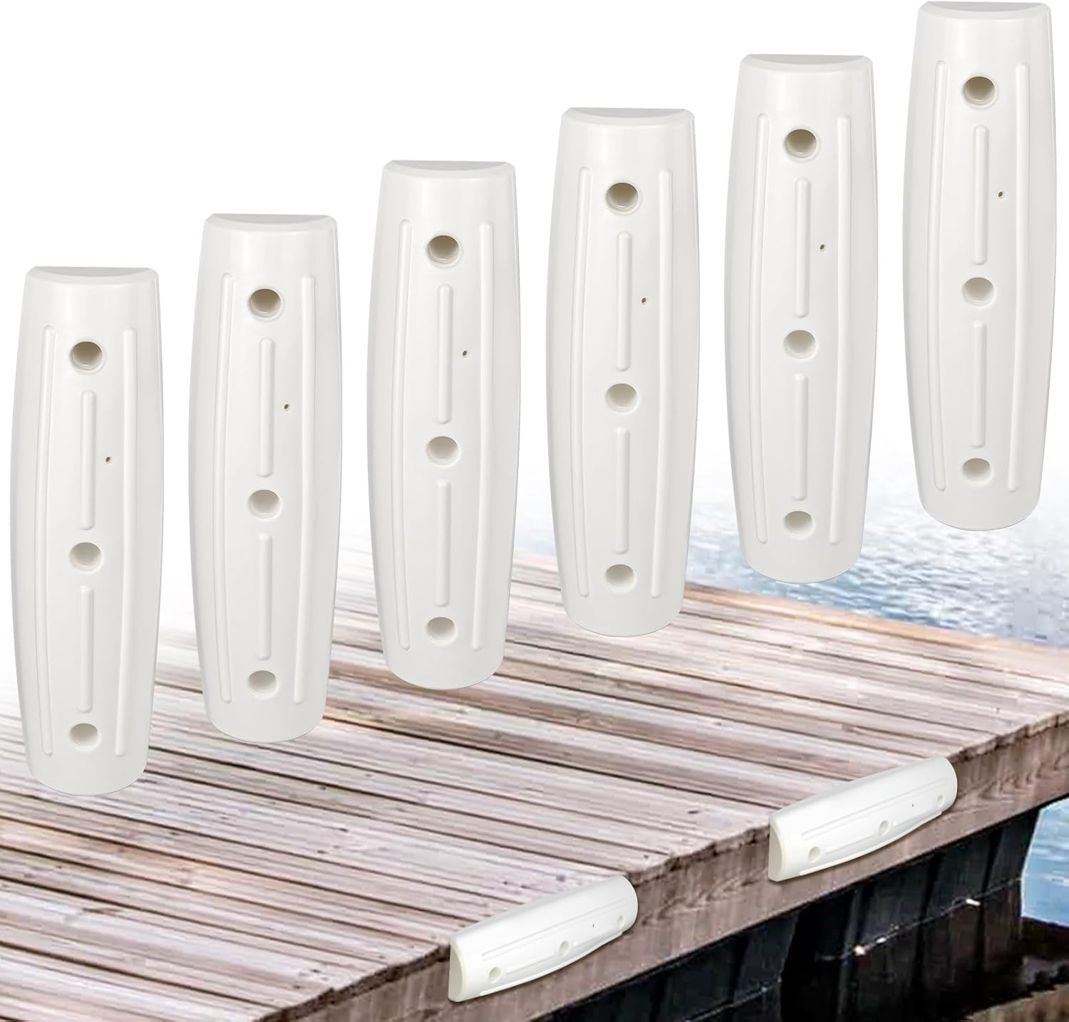 Dock Fender Bumpers for Boats - Soft UV-Resistant Protection