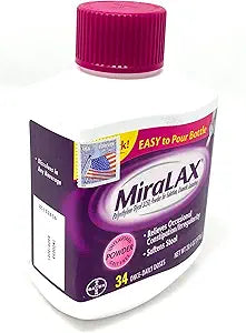 MiraLAX Powder Laxative for Gentle Relief and Comfort