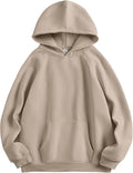 Women Oversized Fleece Hoodie Pullover - Soft Casual Fall 2025