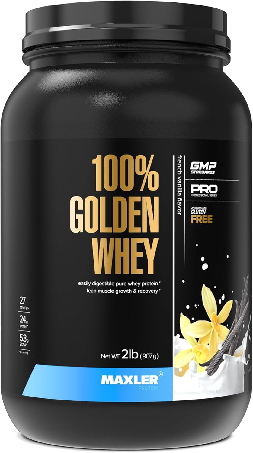 Maxler 100% Golden Whey Protein - Premium Protein Powder