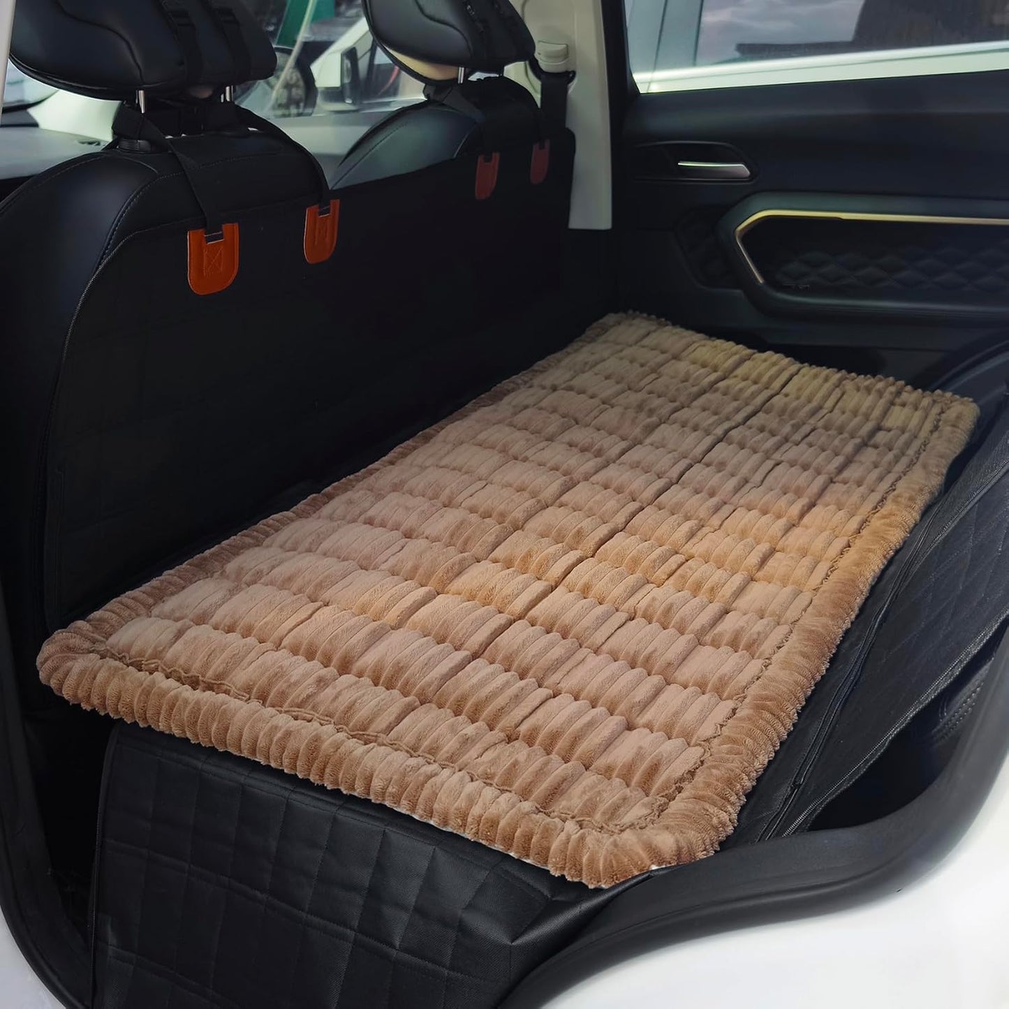 Dog Bed for Car, Non-Slip Travel Pet Mat for Backseat Use