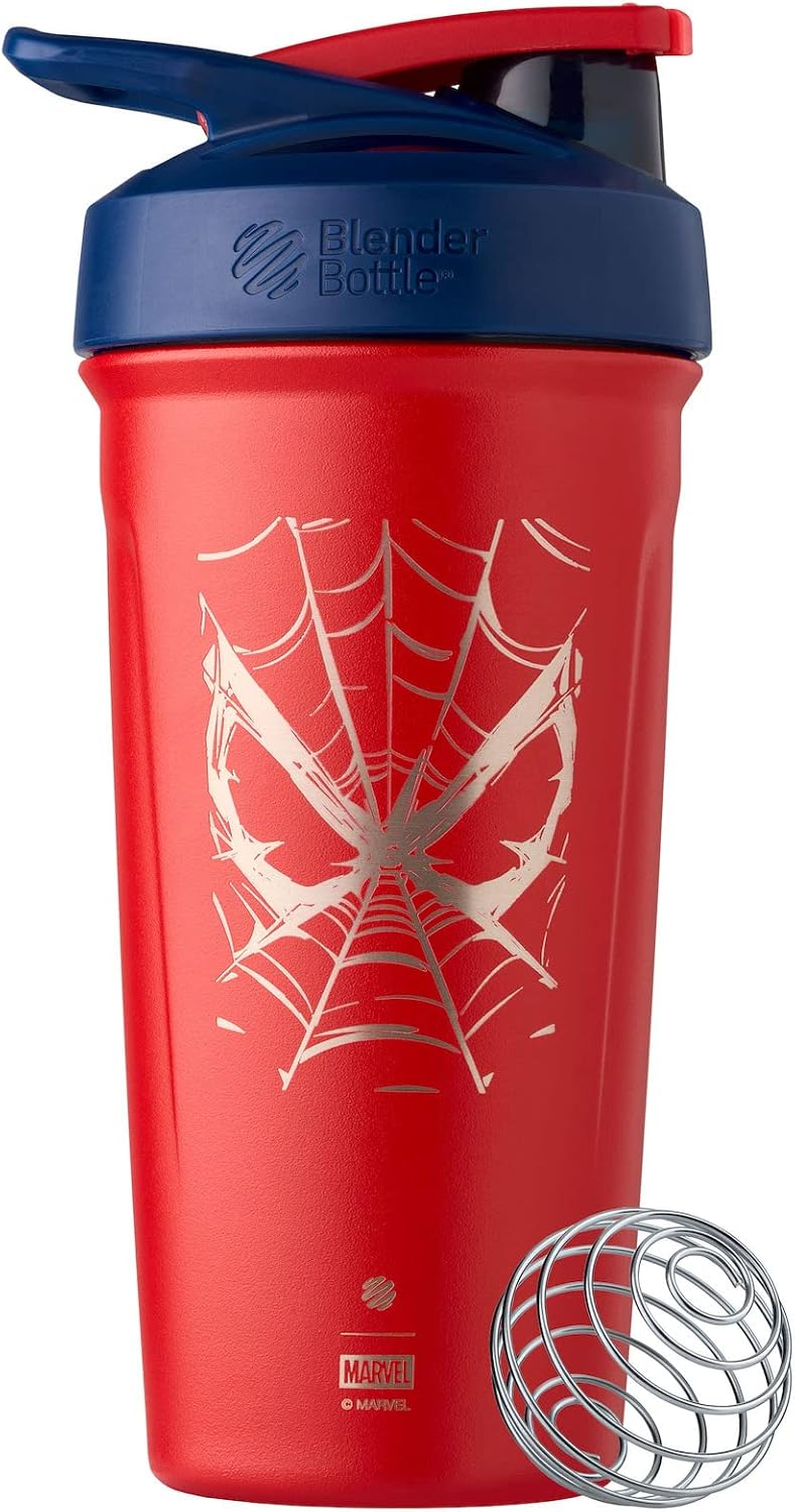 Marvel Sport Insulated Stainless Steel Shaker Bottle for Athletes