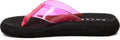 Rocket Dog Women's Hot Pink Sunset Flip Flop Sandal - Comfortable EVA
