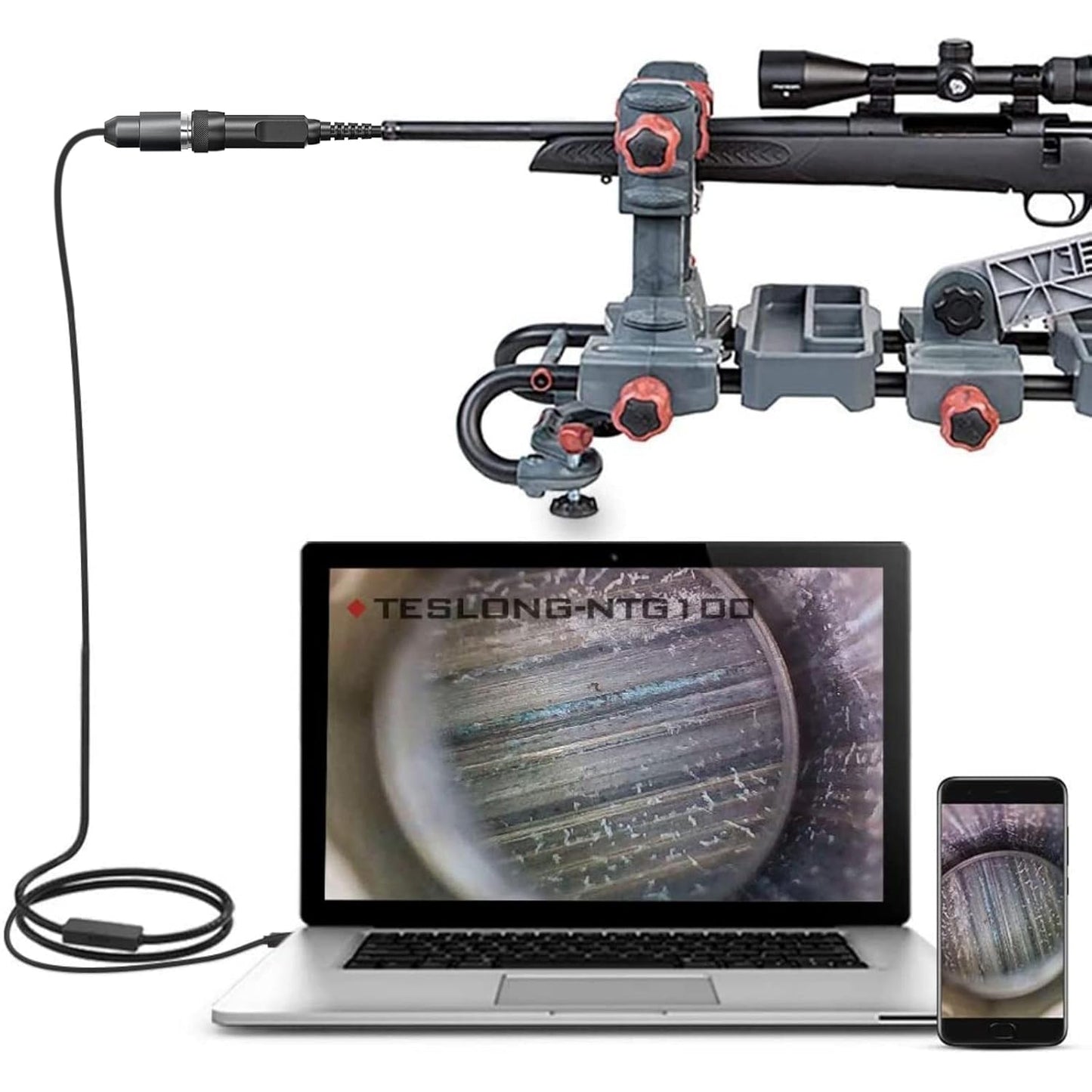Teslong Rifle Borescope - Essential Tool for Barrel Inspection