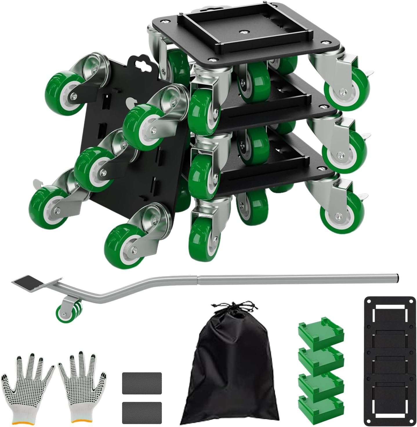 Heavy Duty Furniture Dolly with Baffle for Easy Moving