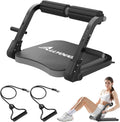 Ab Machine Sit Up Exercise Equipment - Adjustable Ab Trainer