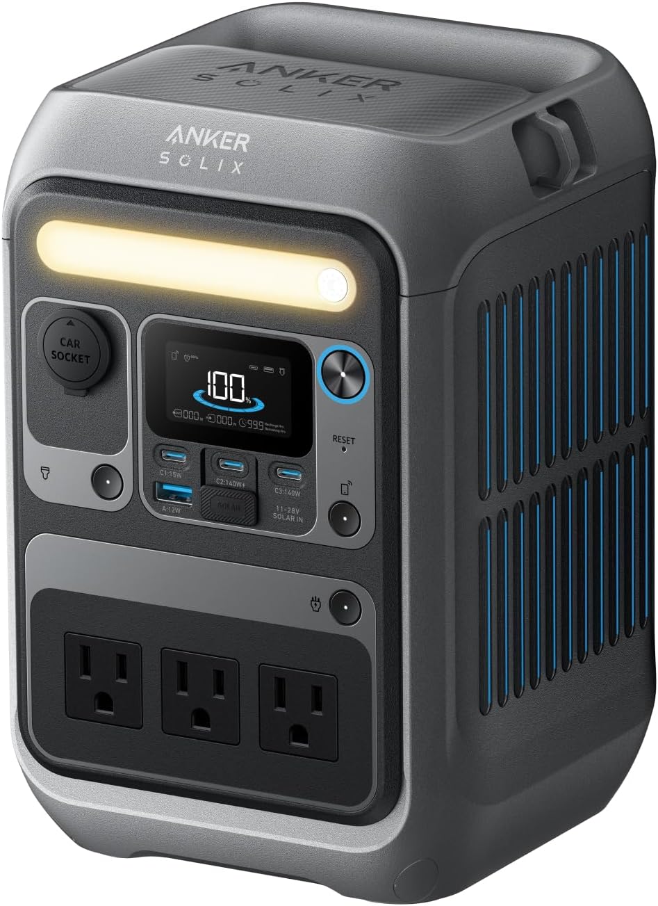 Anker SOLIX C300 Portable Power Station: Reliable Power Anywhere