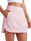 CRZ YOGA High Waisted Dolphin Golf Skort - Comfortable, Doubled Front
