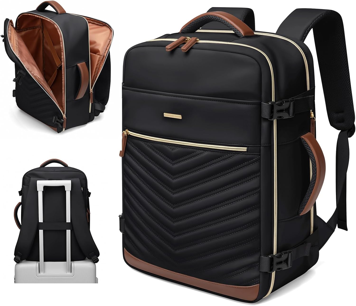 Travel Backpack for Women - Versatile Carry On Laptop Bag