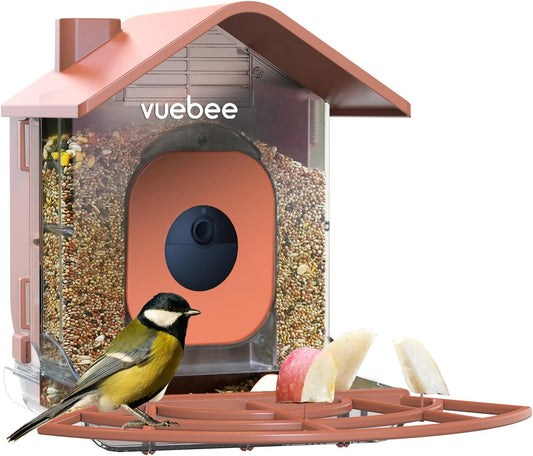 VUEBEE Smart Bird Feeder: Watch Birds Up Close!