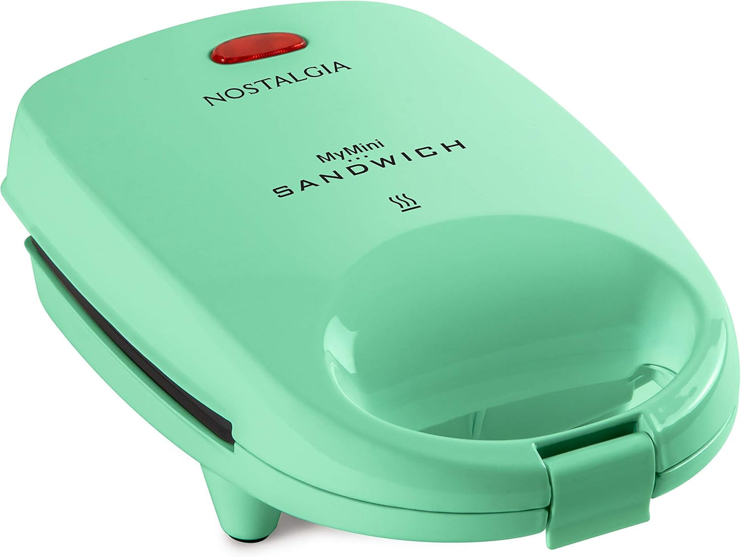 Nostalgia MyMini Sandwich Maker: Versatile & Nonstick | Mint Green