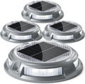 Solar Driveway Lights Outdoor 16 LEDs 9 Modes - RGB Deck Markers