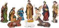 Bshine Nativity Set 11-Piece 7.6in Holy Family Figurines - Classic