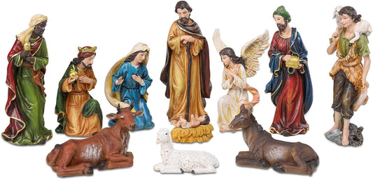 Bshine Nativity Set for 11 Pcs - Perfect Christmas Decor