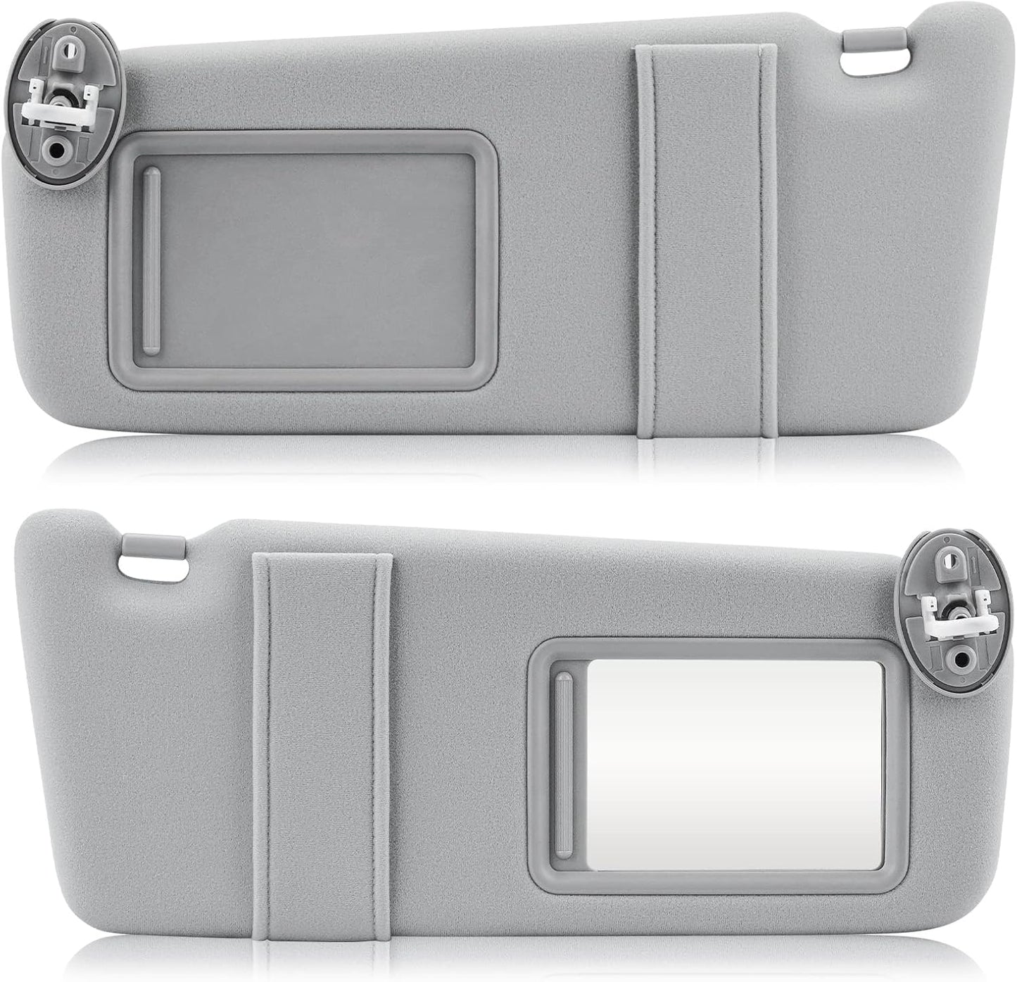 Left & Right Sun Visor with Light for 2009-2016 Toyota Venza