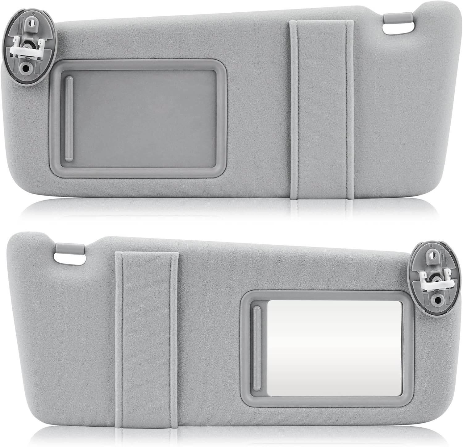 Left & Right Sun Visor with Light for 2009-2016 Toyota Venza