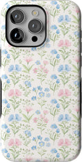 Casely iPhone 15 Pro Case Pastel Garden | Sunday Best - Bold