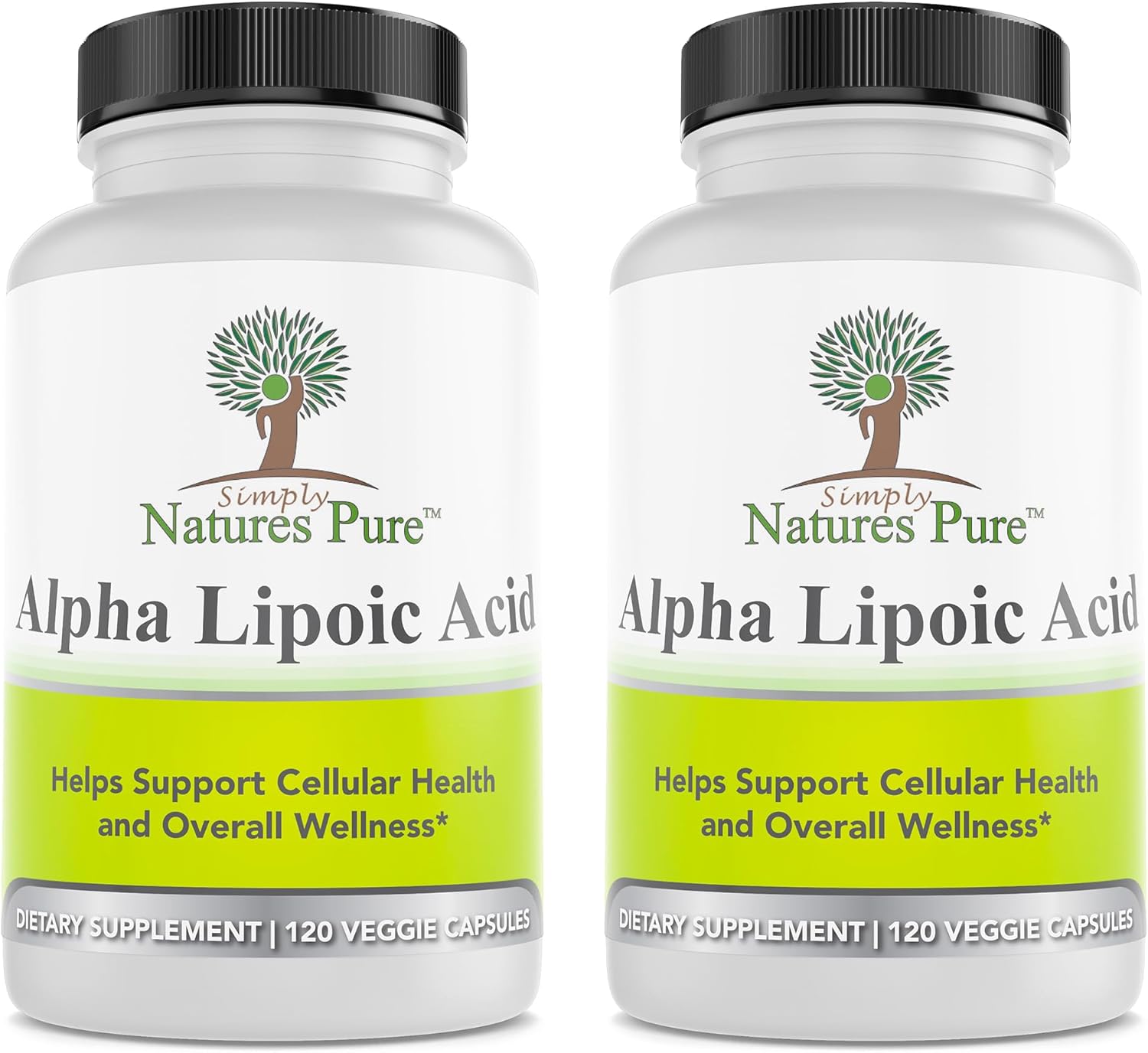 Simply Natures Pure Alpha Lipoic Acid 600mg for Optimal Health