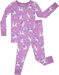Two-Piece Pajama Set for Boys & Girls - Soft Viscose Toddler PJs Made