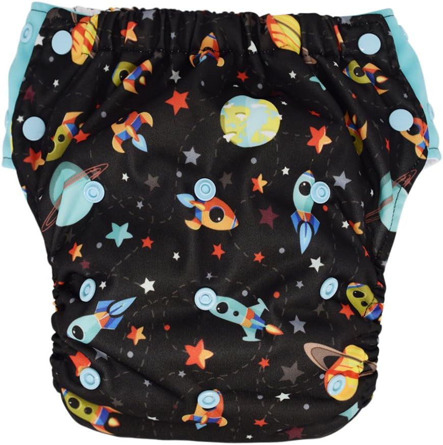 EcoAble Hybrid Cloth Diaper for Potty Training & Swim Use