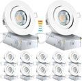 Spot Lights Indoor 4 Inch 12 Pack - Dimmable Airtight 5CCT Selectable