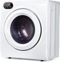 Compact Euhomy Dryer, 4 Functions, dries 9 lbs, Stainless Steel, Ideal for Small Spaces