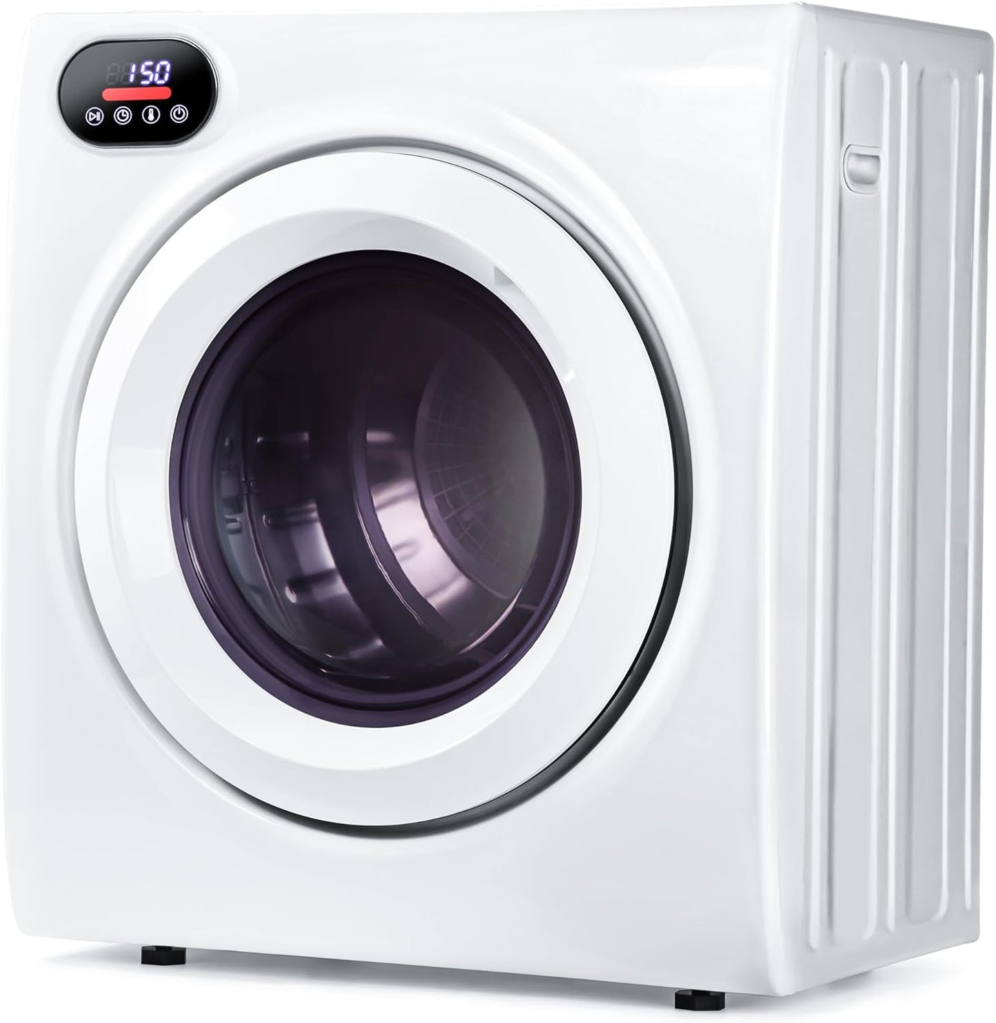 Compact Euhomy Dryer, 4 Functions, dries 9 lbs, Stainless Steel, Ideal for Small Spaces