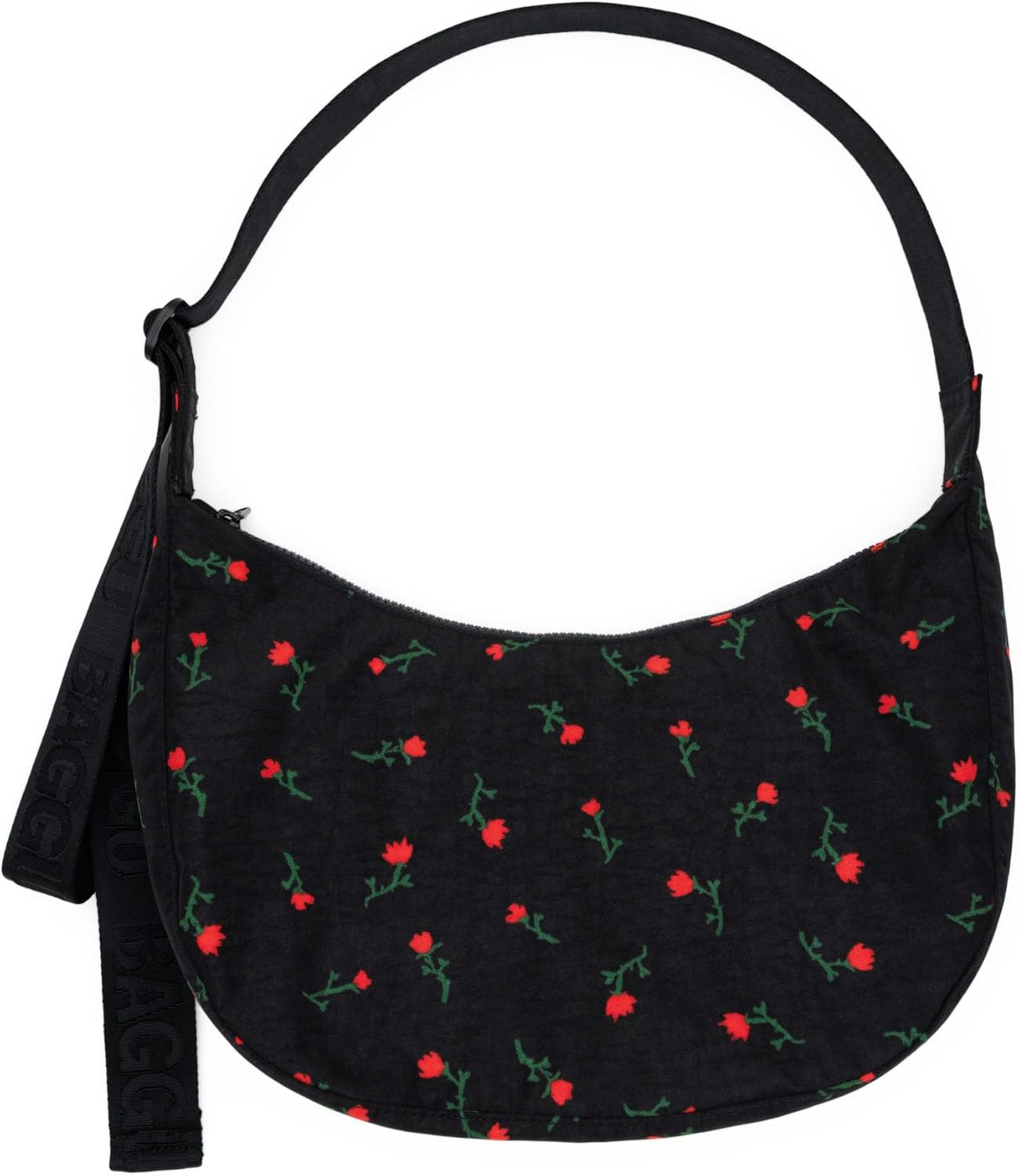 BAGGU Medium Nylon Crescent Bag: Stylish and Functional Design