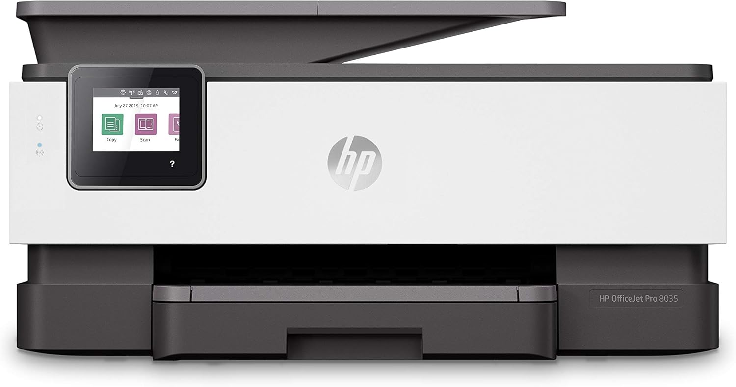 HP OfficeJet Pro 8035 - Includes 8 Months Ink - Alexa Compatible