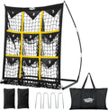 9 Hole Pitching Net For Baseball & Softball - Precision Target