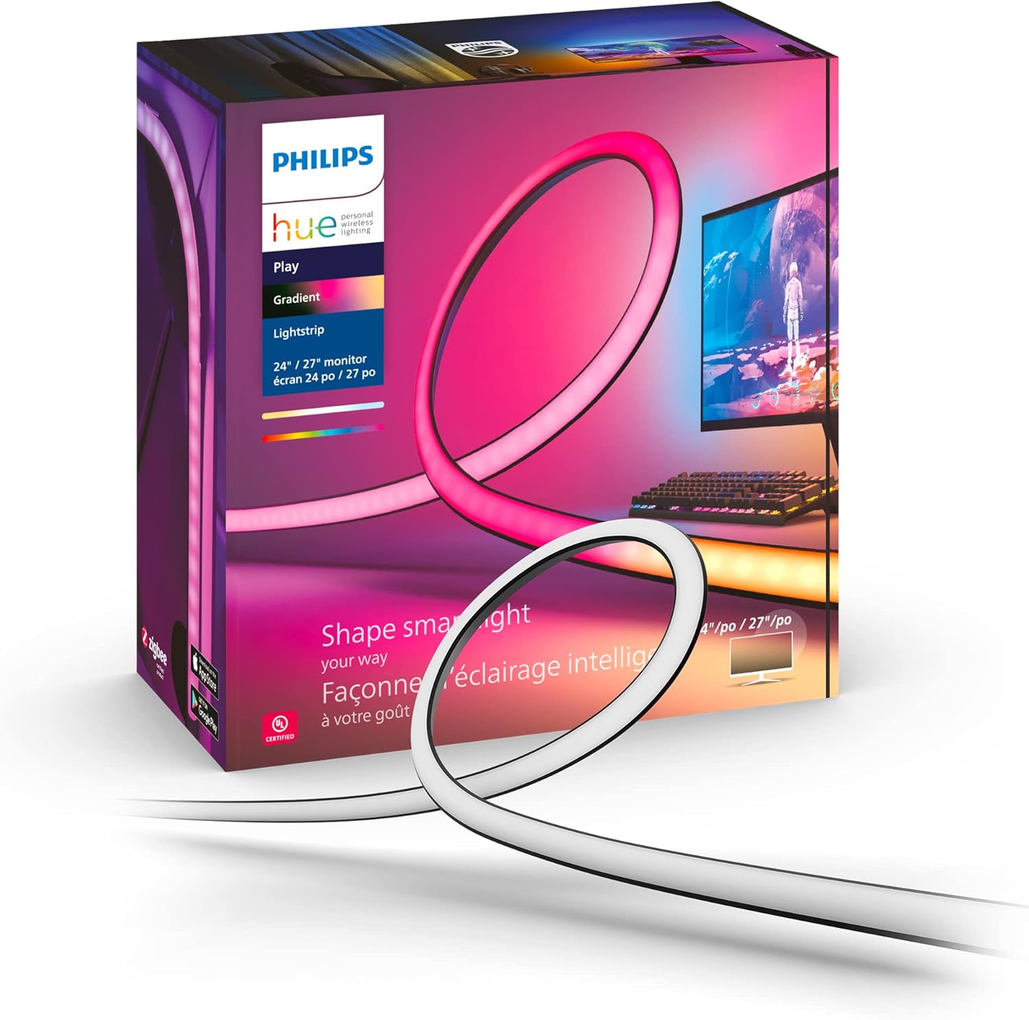 Transform Your Monitor with Philips Hue Gradient Lightstrip