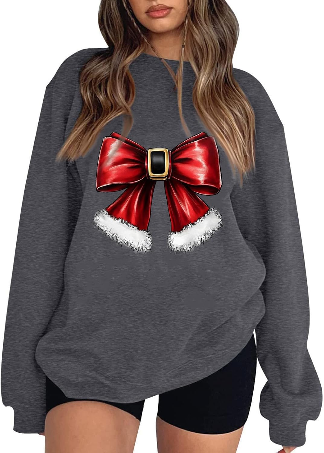 Festive Christmas Vacation Crewneck Sweatshirt