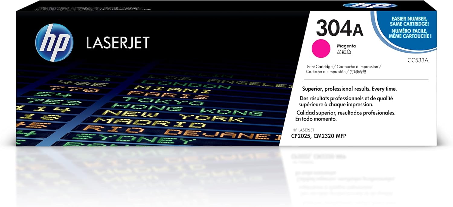 Vibrant Magenta Toner for HP Color LaserJet