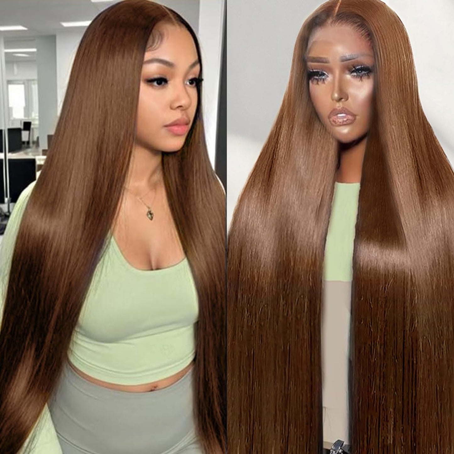 Cypha Chocolate Brown Lace Front Wigs for Stunning Styles