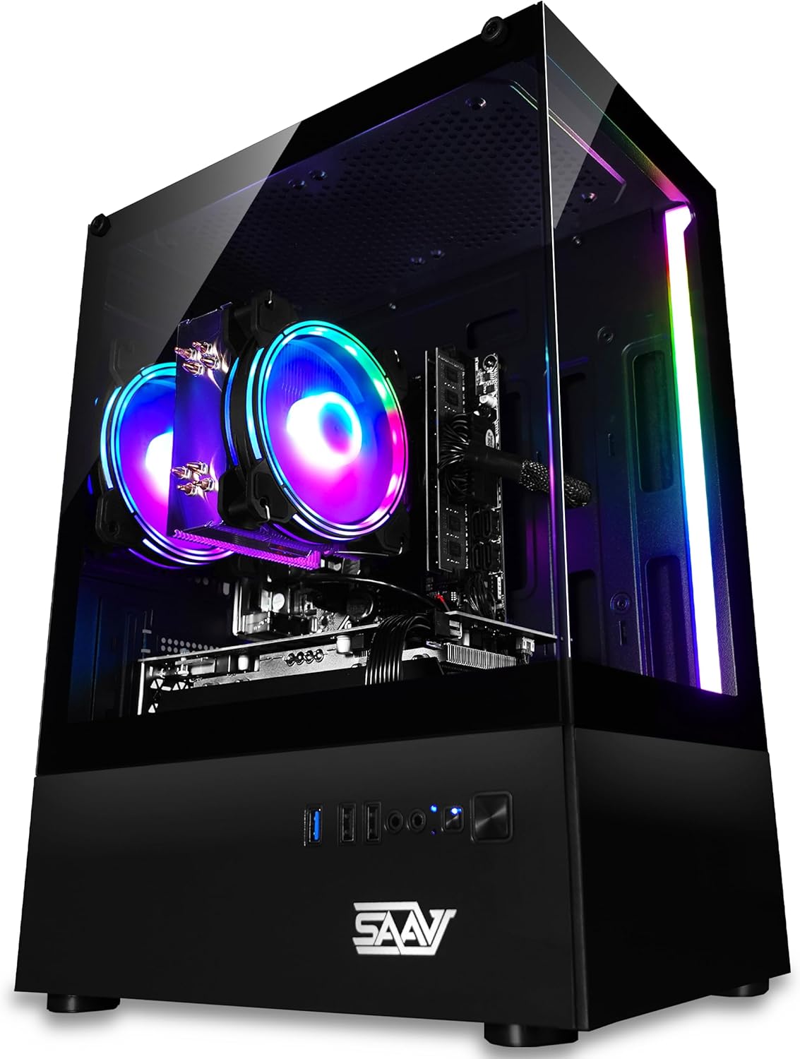Powerful SAAV X1 Gaming PC - Intel Core i5, GTX 750 GPU, 512GB SSD