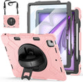 Case for iPad Air 13 Inch M3/M2 Silicone Shockproof Case - Pink