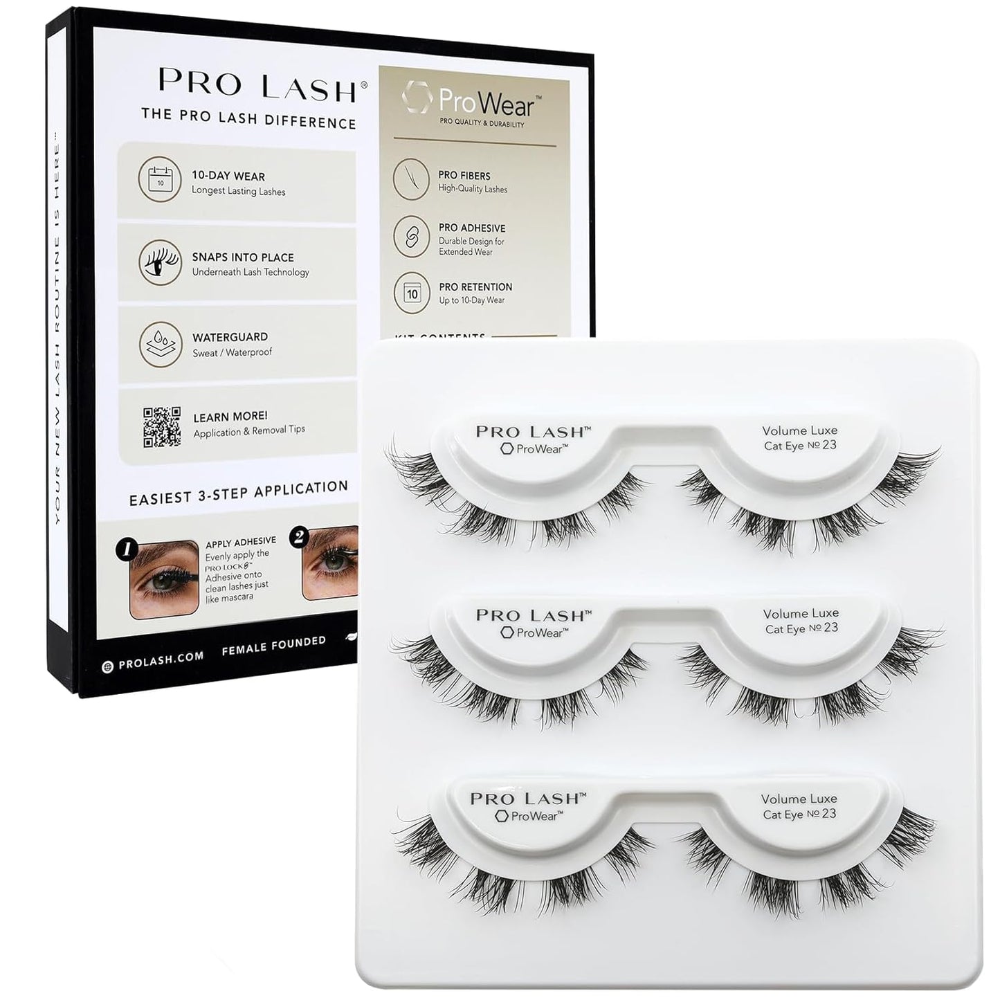 Pro Lash ProWear Eyelash Cluster - 10 Day Waterproof Lashes