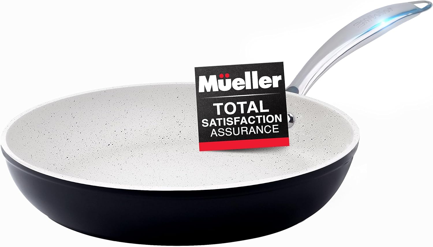 Mueller 12-Inch Fry Pan with Non-Stick German Stone Coating