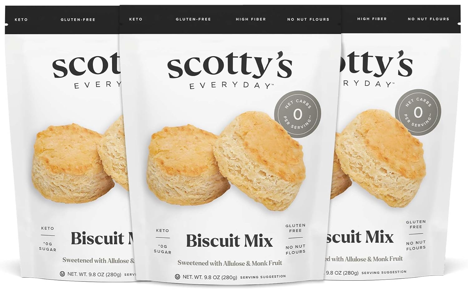 Scotty's Everyday Keto Biscuit Zero Carb Mix - Gluten-Free Treats