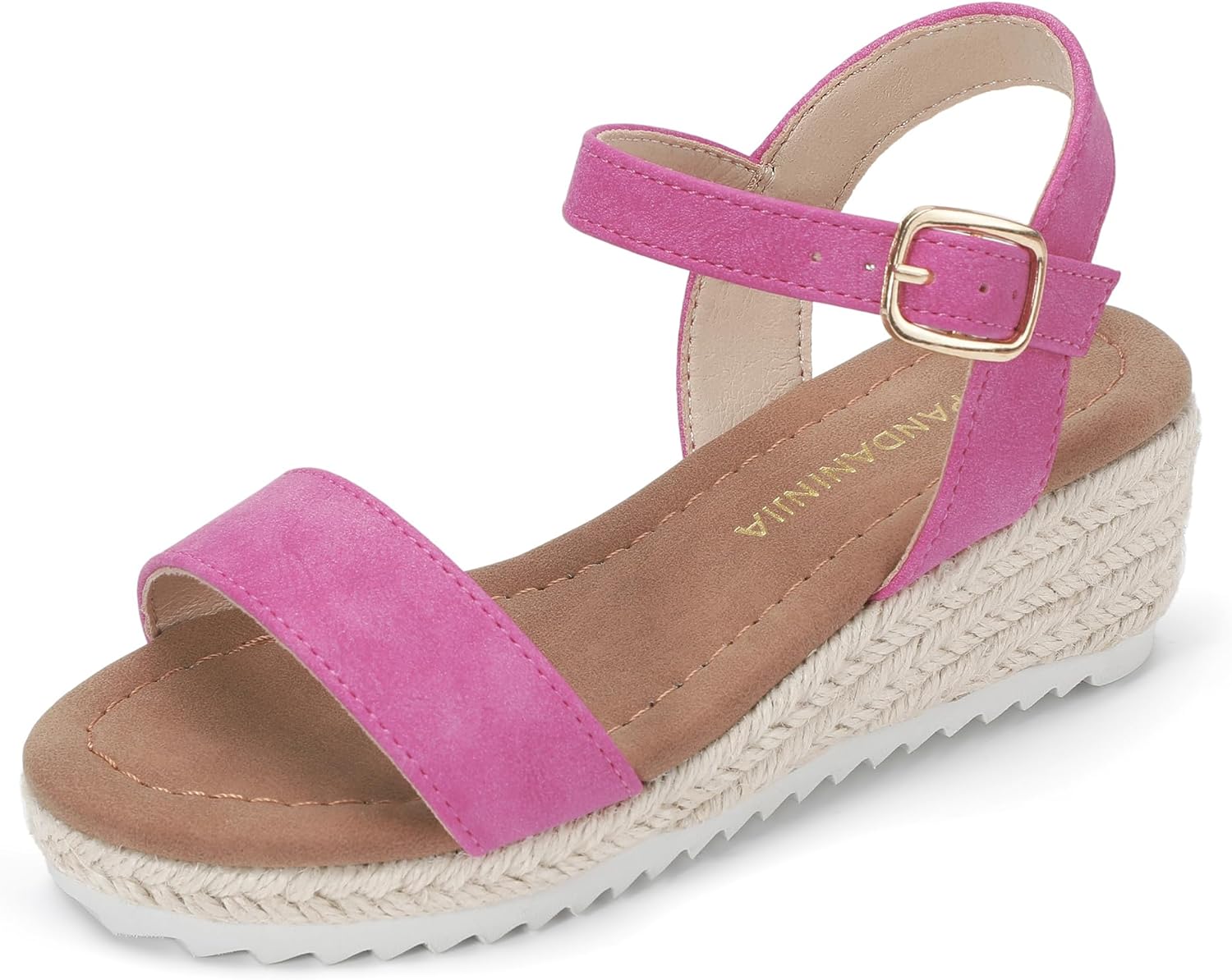Comfortable Girls Wedge Sandals for Summer Dress Shoes